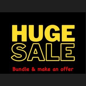 EVERYTHING MUST GO SALE!!!